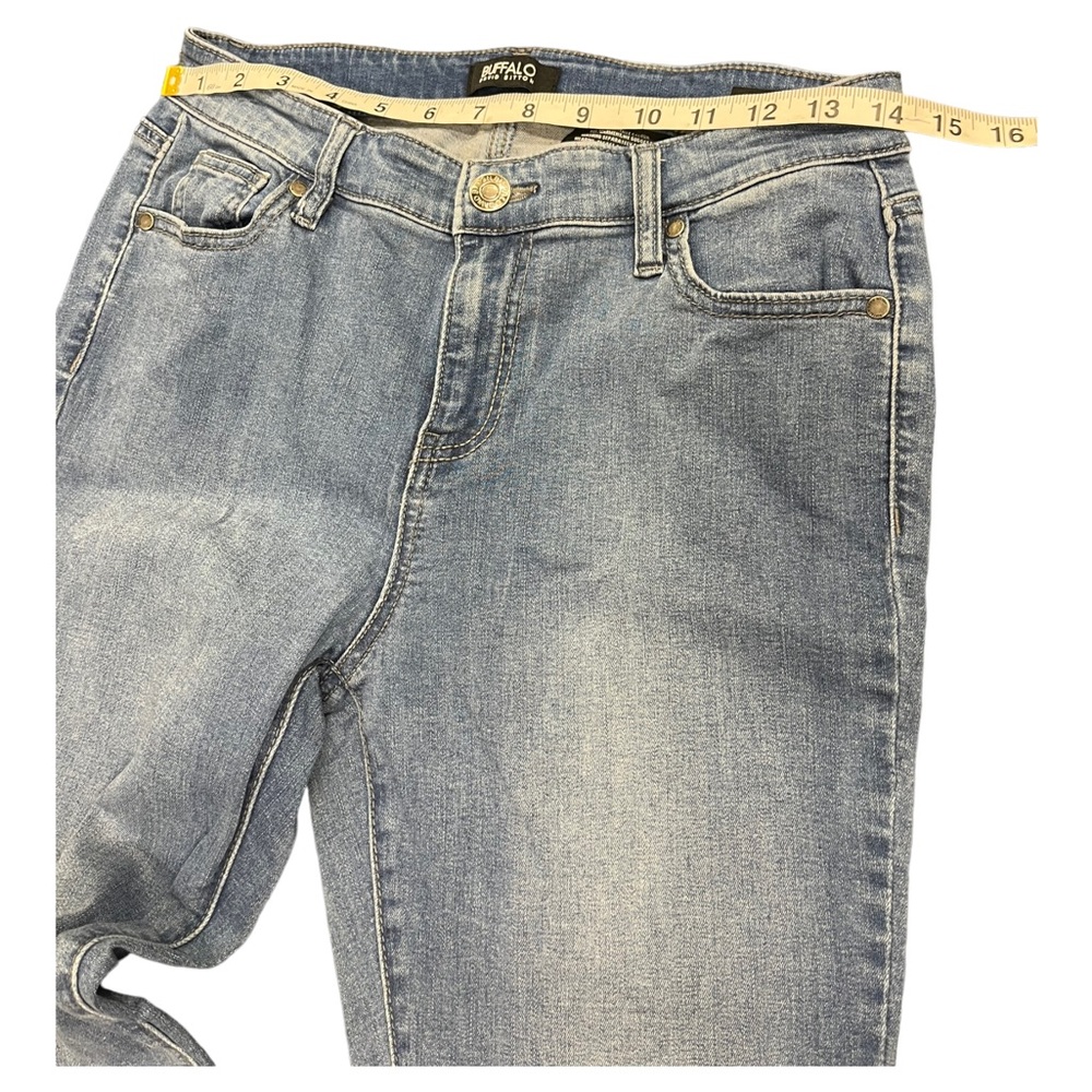 Buffalo David Bitton Jeans Womens 8/29 Blue Aubrey Mid-Rise Soft Ankle Grazer - Picture 4 of 15